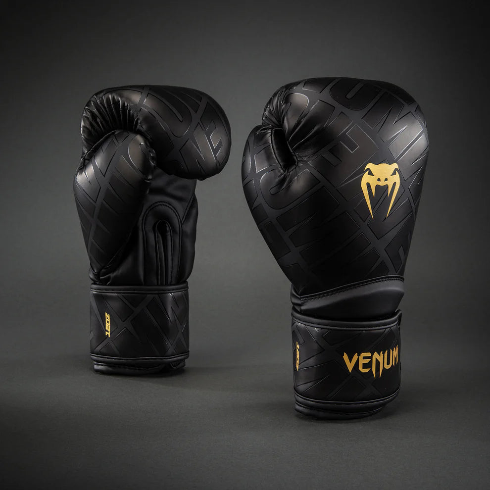 Guantes de boxeo Venum Contender 1.5 XT 3D (negro/oro)
