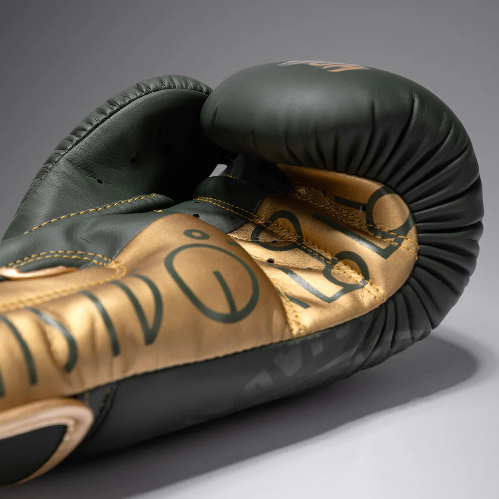 Venum x Rajadamnern Boxing Gloves - Military Green