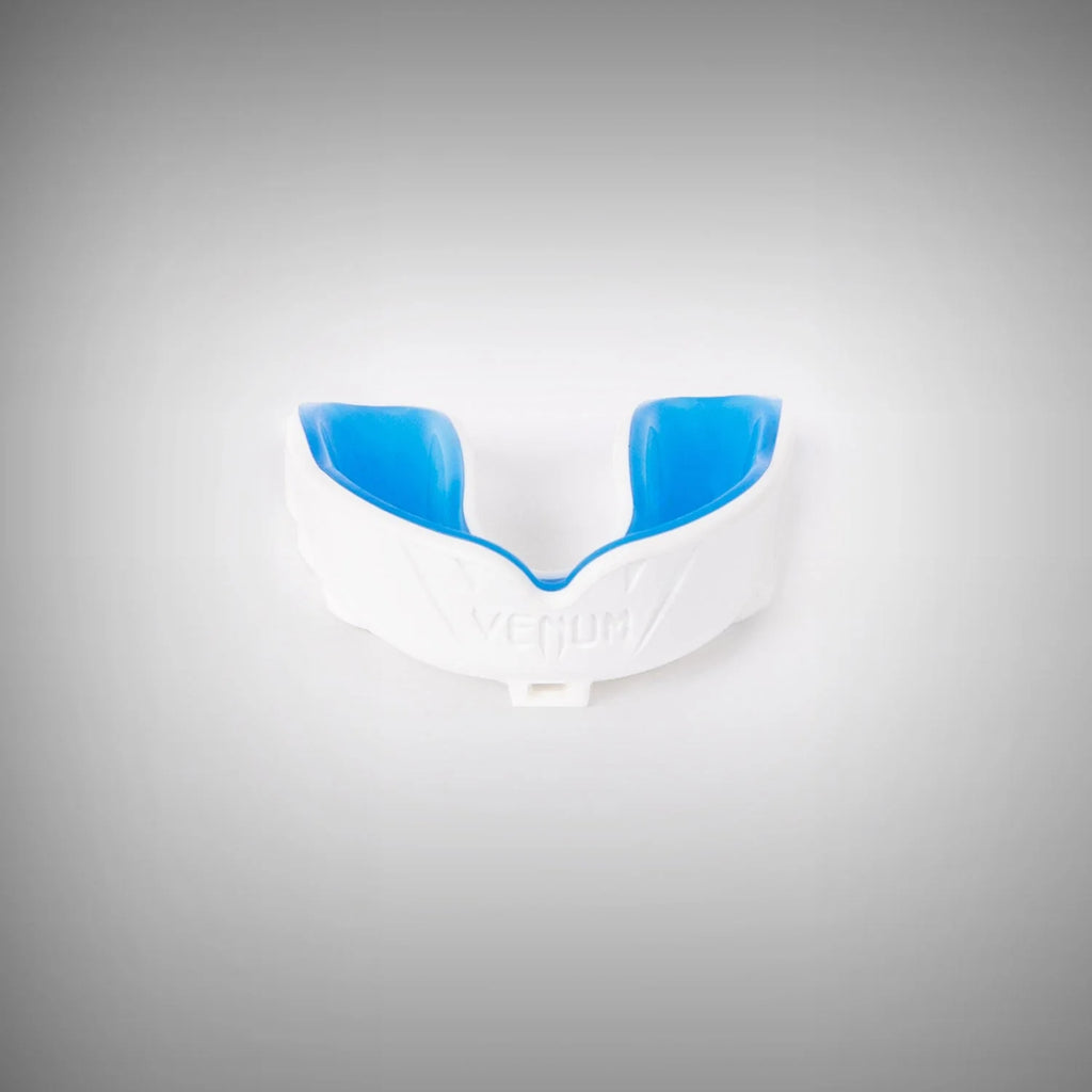 Protector Bucal Venum Challenger con/sin Correa (Blanco/Azul)