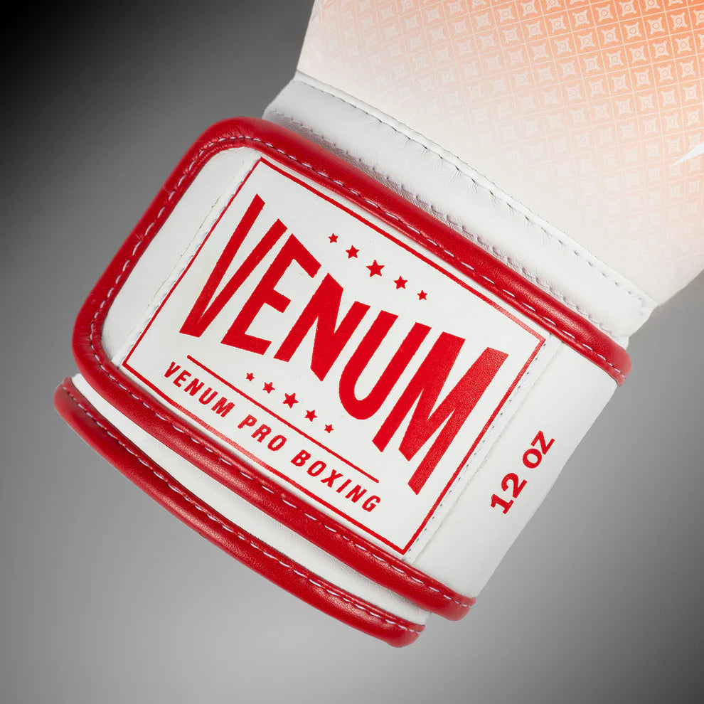 Guantes de boxeo Venum x RWS 2.0 - Blanco/Rojo