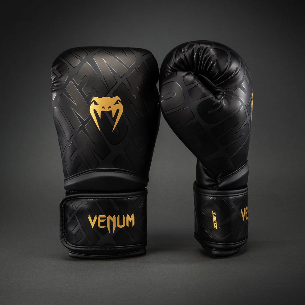 Guantes de boxeo Venum Contender 1.5 XT 3D (negro/oro)
