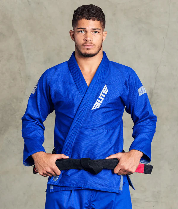 ELITE - Kimono de BJJ para hombre Brazilian Jiu Jitsu Core Azul