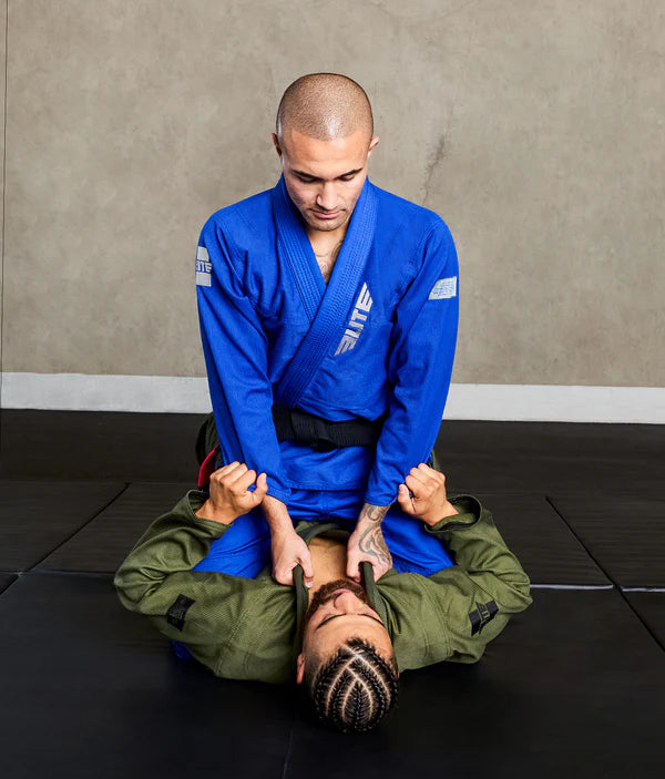 ELITE - Kimono de BJJ para hombre Brazilian Jiu Jitsu Core Azul