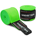180" Semi-Elastic Hand Wraps for MMA & Boxing (Pair) - Neon