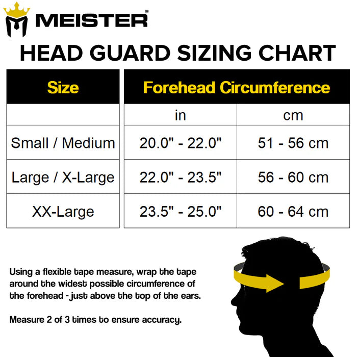 Meister Gel Full-Face Training Head Guard - Black/Charcoal/Gold - XX-Large